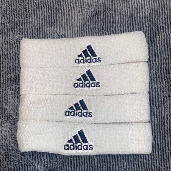 Adidas Arm/Leg Bands 4x (White) - Picture 1 of 3